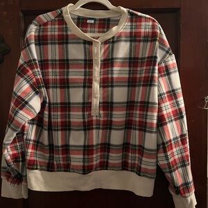 OLD NAVY plaid long sleeve